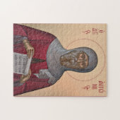 Hl. Antonius der Große orthodoxe christliche Ikone Puzzle (Horizontal)