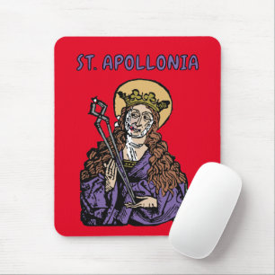 Hl. Apollonia mit gezogenem Zahn (Nürnberg) Mousepad