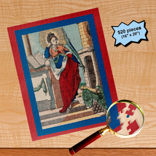 Hl. Barbara mit Artillerie (M 007) Puzzle