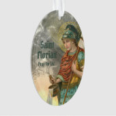 Hl. Florian mit Eimer (Beides; M 019) Acryl Ornament (Vorderseite)