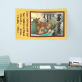 Hl. Florian mit Eimer (Rauch; M 019) Banner (Messeveranstaltung)
