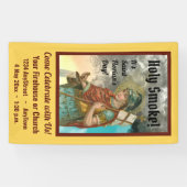 Hl. Florian mit Eimer (Rauch; M 019) Banner (Horizontal)