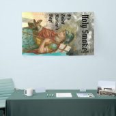 Hl. Florian mit Eimer (Rauch; M 019) Banner (Messeveranstaltung)