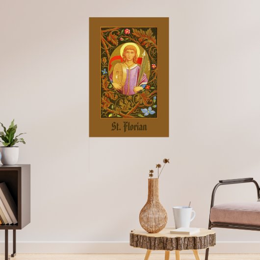 Hl. Florian von Lorch (PM 03) Poster 1 (Wohnzimmer 3)