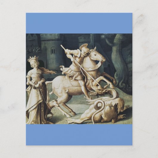 Hl. Georg und der Drache Großmärtyrer (Vorderseite)