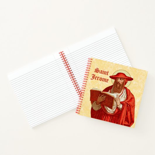 Hl. Hieronymus als Kardinal mit Buch (P 004) (Innenseite)