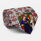 Hl. Hubert von Liege am Hof Krawatte (Gerollt)