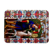 Hl. Hubert von Liege am Hof Magnet (Horizontal)