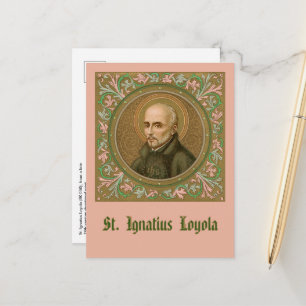 Hl. Ignatius von Loyola (BK 050) (Stil 2) Postkarte