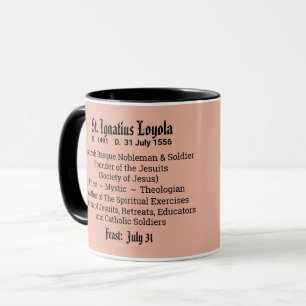 Hl. Ignatius von Loyola (BK 050) Tasse