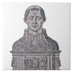 Hl. Januarius, Bischof von Benevent - Fine Art Fliese