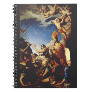 Hl. Januarius, Bischof von Benevent - Fine Art Notizblock
