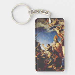 Hl. Januarius, Bischof von Benevent - Fine Art Schlüsselanhänger
