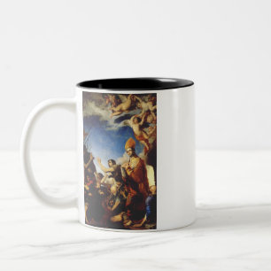 Hl. Januarius, Bischof von Benevent - Fine Art Zweifarbige Tasse