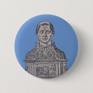 Hl. Januarius, Bischof von Benevent - Kunstobjekt Button