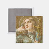 Hl. Johanna von Orléans (JM 28) Magnet (Vorderseite/Rückseite)
