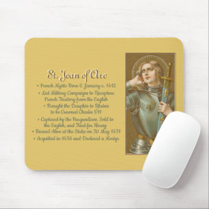 Hl. Johanna von Orléans (JM 28) Mousepad