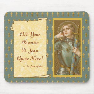 Hl. Johanna von Orléans (JM 28) Mousepad