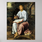 Hl. Johannes auf Patmos, Kunst, Poster (Vorne)