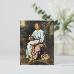 Hl. Johannes auf Patmos, Kunst, Postkarte