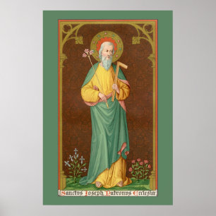 Hl. Josef, Patron der Kirche (SAU 35) Poster