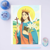 Hl. Katharina von Siena Flyer (Einzeln)