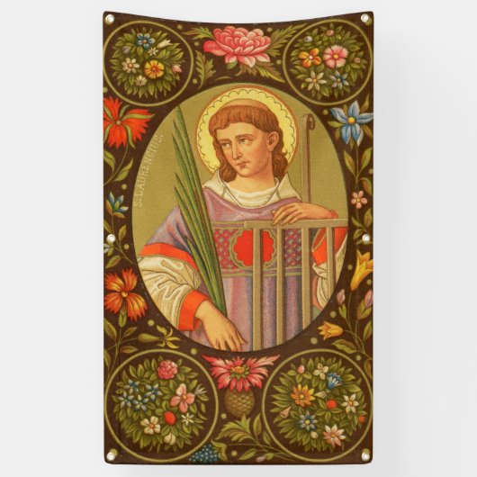 Hl. Laurentius von Rom (PM 04) Banner 1 (Vertikal)