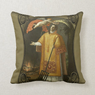 Hl. Laurentius von Rom, Schutzpatron der Köche Kissen