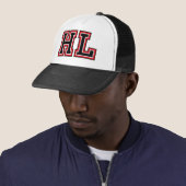 'HL'-Monogramm Truckerkappe (Beispiel)