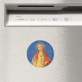 Hl. Philomena mit Anker (SNV 051) Magnet (In Situ (Geschirrspüler))