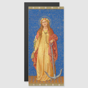 Hl. Philomena mit Anker (SNV 051) Magnet