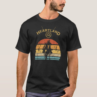 HL Ranch Heartland Kernland Ranch Sunset Hertlan T-Shirt