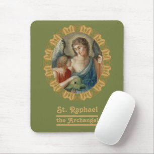 Hl. Raphael der Erzengel (M 012) Mousepad
