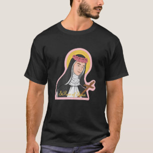 Hl. Rosa von Lima katholische Heilige Vintage Schu T-Shirt