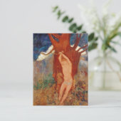 Hl. Sebastian von Odilon Redon Postkarte (Stehend Vorderseite)