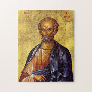 Hl. Simon der Zelot Orthodoxe christliche Ikone Puzzle