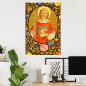 Hl. Stephanus der Proto-Martyrer (PM 08) Poster 2 (Heimbüro)