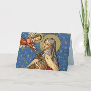 Hl. Teresa von Avila (SAU 28) Leere Grußkarte Karte