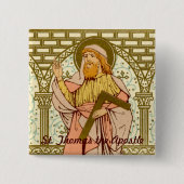 Hl. Thomas der Apostel (RLS 18) Button (Vorderseite)