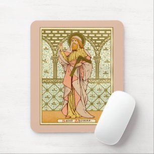 Hl. Thomas der Apostel (RLS 18) (Stil 1) Mousepad