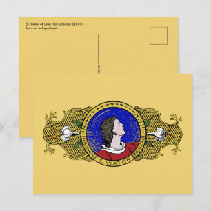 Hl. Viator von Lyon der Katechet (LD 001) Postkarte