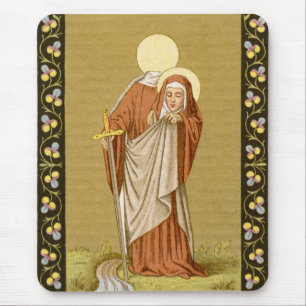 Hl. Winifred von Wales (P 002) Mousepad