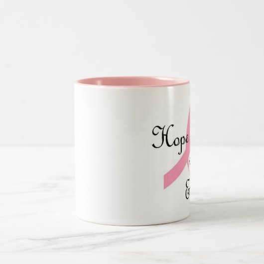 HLF SCHLUSS-LOGO ZWEIFARBIGE TASSE (Mittel)