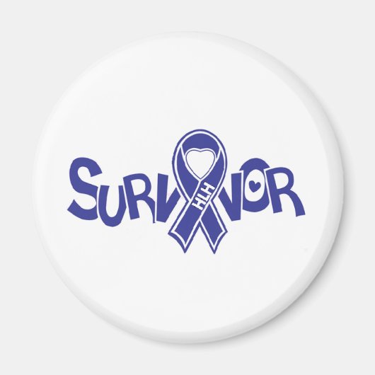 HLH Survivor Magnet (Vorne)