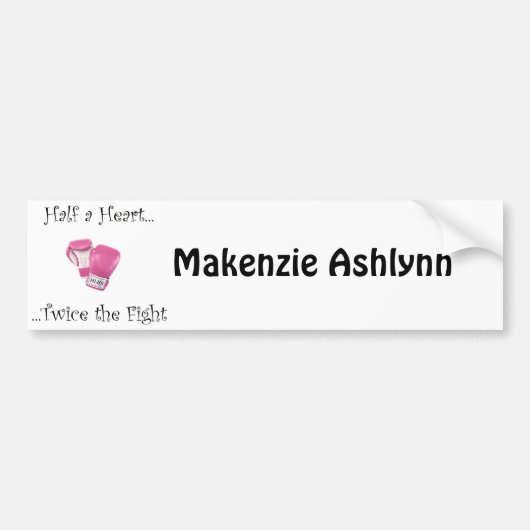 hlhs Autoaufkleber (Vorne)