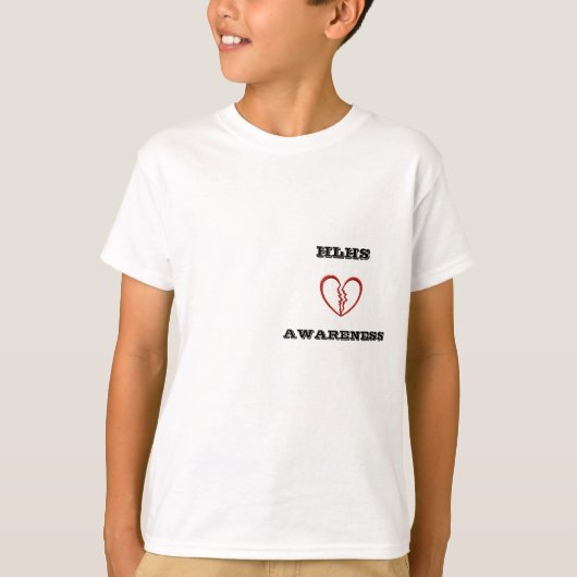 HLHS, BEWUSSTSEIN (Jugend) T-Shirt (Vorderseite)