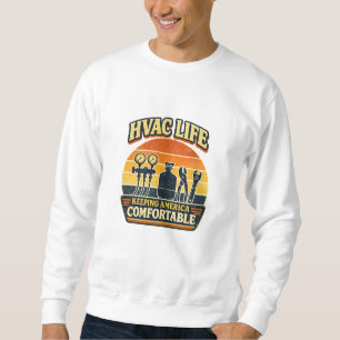 HLK hält Amerika komfortabel Sweatshirt