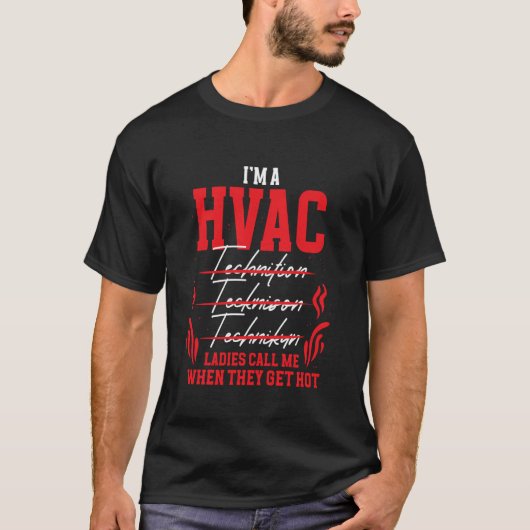 HLK-Installateur HLK-Techniker T-Shirt (Vorderseite)