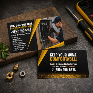 HLK-Reparatur & Installation  Visitenkarte