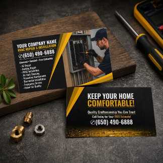 HLK-Reparatur & Installation Visitenkarte